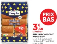 Pains au chocolat Pasquier