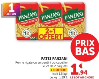 Pates Panzani Penne rigate