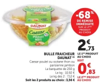 Salade Bulle Fraîcheur Daunat