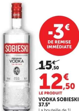 Vodka Sobieski 37.5°