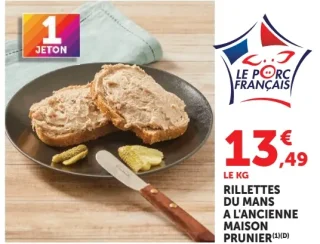 Rillettes du Mans à l'ancienne Maison Prunier
