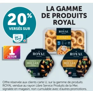 La gamme de produits Royal