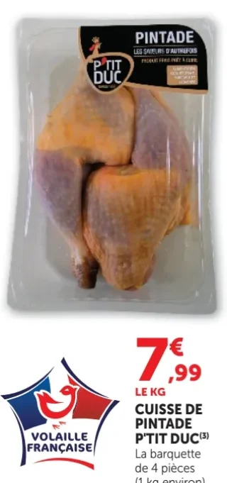 CUISSE DE PINTADE P'TIT DUC