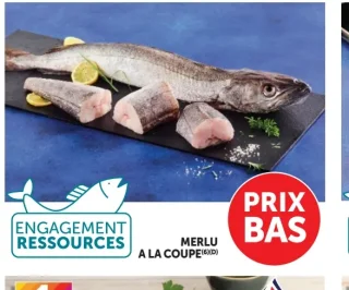 Merlu à la coupe