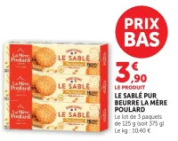 LE SABLÉ PUR BEURRE LA MÈRE POULARD