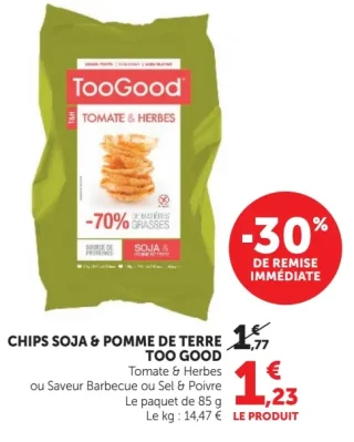 Chips Soja & Pomme de terre TooGood