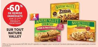 Barres de céréales Nature Valley (Protein, Crunchy)