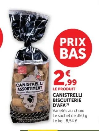 Canistrelli Biscuiterie d'Afa