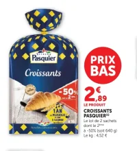 Croissants Pasquier