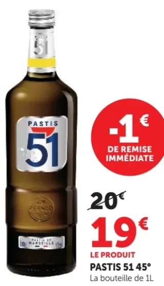 Pastis 51 45°