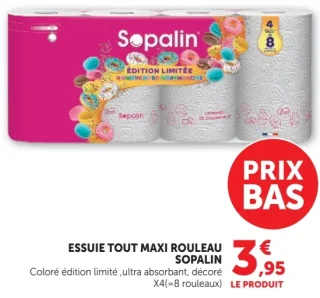 Essuie Tout Maxi Rouleau Sopalin