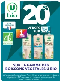 Boissons végétales U Bio