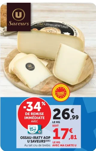 OSSAU-IRATY AOP U SAVEURS