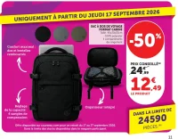 Sac à dos de voyage format cabine