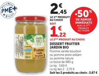 Dessert Fruitier Jardin BiO