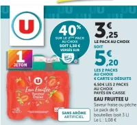 Eau fruitée U