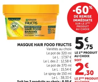 Masque Hair Food Fructis