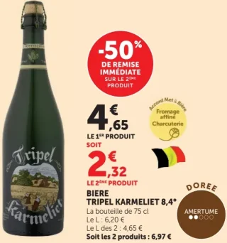 BIERE TRIPEL KARMELIET 8,4°