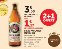 BIERE PAULANER MUNCHEN