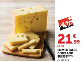 Emmentaler Doux AOP Suisse