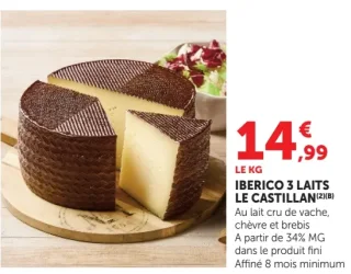 IBERICO 3 LAITS LE CASTILLAN