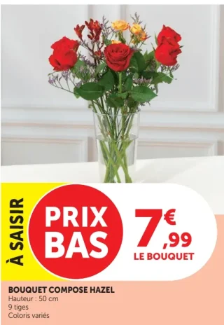 Bouquet composé Hazel