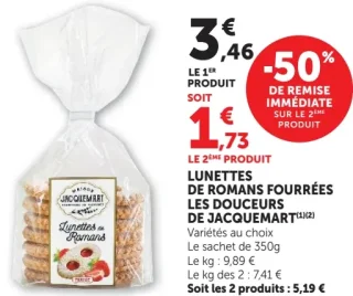 Lunettes de Romans fourrées Les Douceurs de Jacquemart