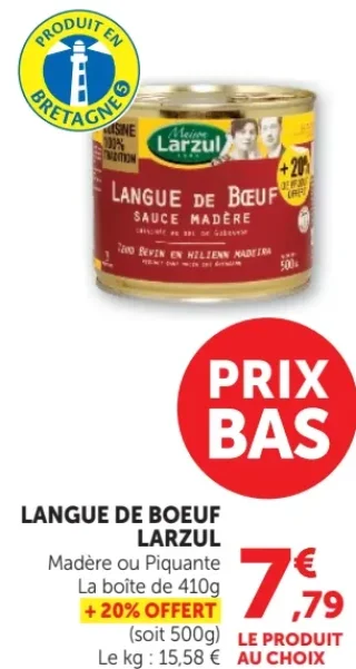 Langue de boeuf Larzul
