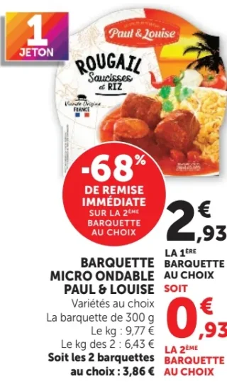 Rougail Saucisses et Riz Paul & Louise