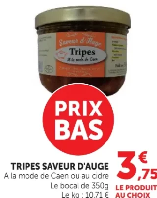 Tripes Saveur d'Auge