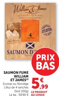 Saumon Fumé William et James