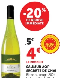 Saumur AOP Secrets de Chai