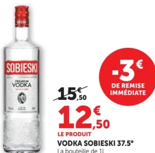 Vodka Sobieski 37.5°