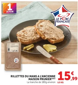 Rillettes du Mans à l'ancienne Maison Prunier