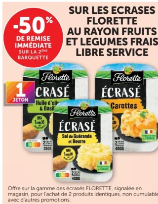 Écrasés Florette