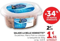 SALADE LA BELLE HENRIETTE