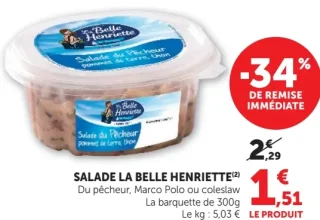 SALADE LA BELLE HENRIETTE