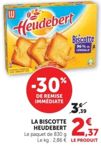 La Biscotte Heudebert