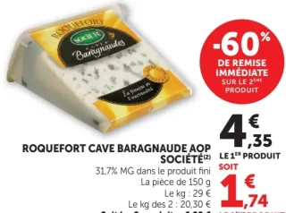 ROQUEFORT CAVE BARAGNAUDE AOP SOCIÉTÉ