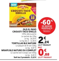 Crousti Taco Shells Old El Paso