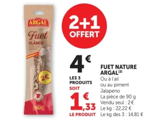 Fuet Nature Argal