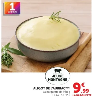 Jeune Montagne Aligot de l'Aubrac