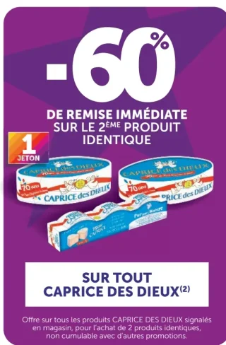 Fromage Caprice des Dieux