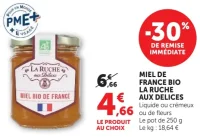 Miel de France Bio La Ruche aux Délices