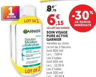 Soin Visage Pure Active Garnier