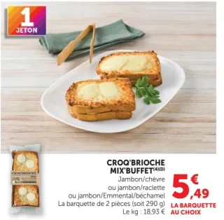 Croq'Brioche Mix'Buffet