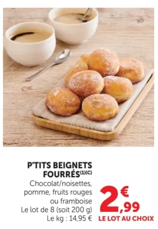 P'TITS BEIGNETS FOURRÉS