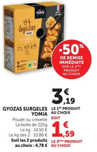 Gyozas Surgeles Yomia