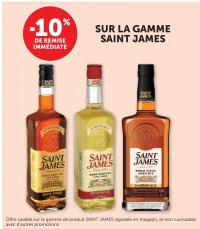 Gamme Rhum Saint James -10%