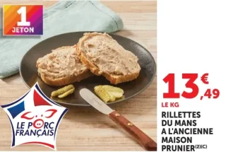 Maison Prunier Rillettes du Mans à l'ancienne